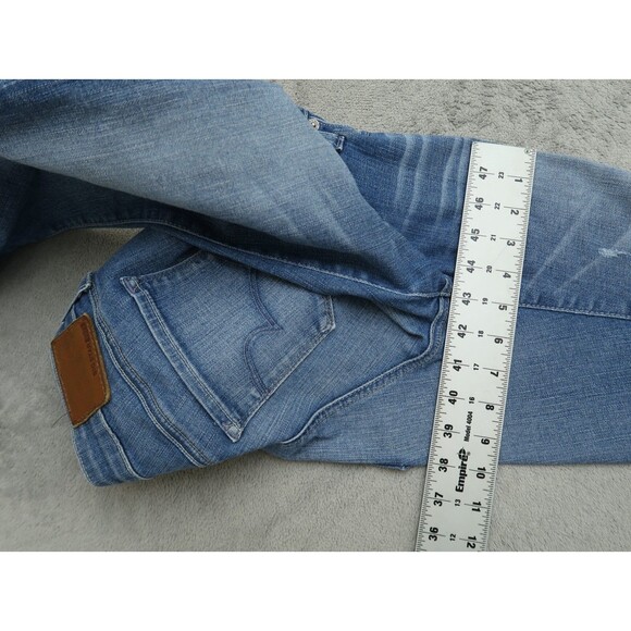 Big Star 1974 Jeans Women's 27 Low-Rise Rikki Cropped 25.5" Inseam Distressed - Picture 6 of 16
